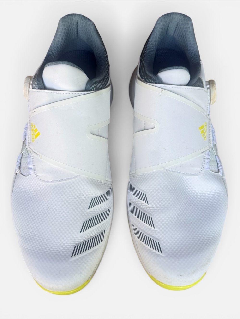 Adidas Tour360 XT-SL BOA Golf Shoes White Gray Volt Men’s Size 10.5